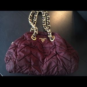 Prada Nylon Chain Bag